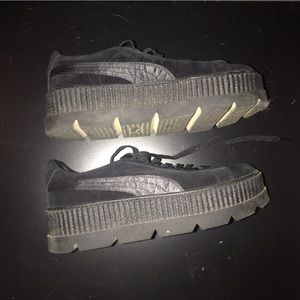 Black Fenty Puma Creepers